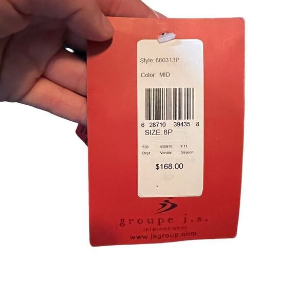 NWT! JS Collections navy maxi formal dress - Picture 6 of 11